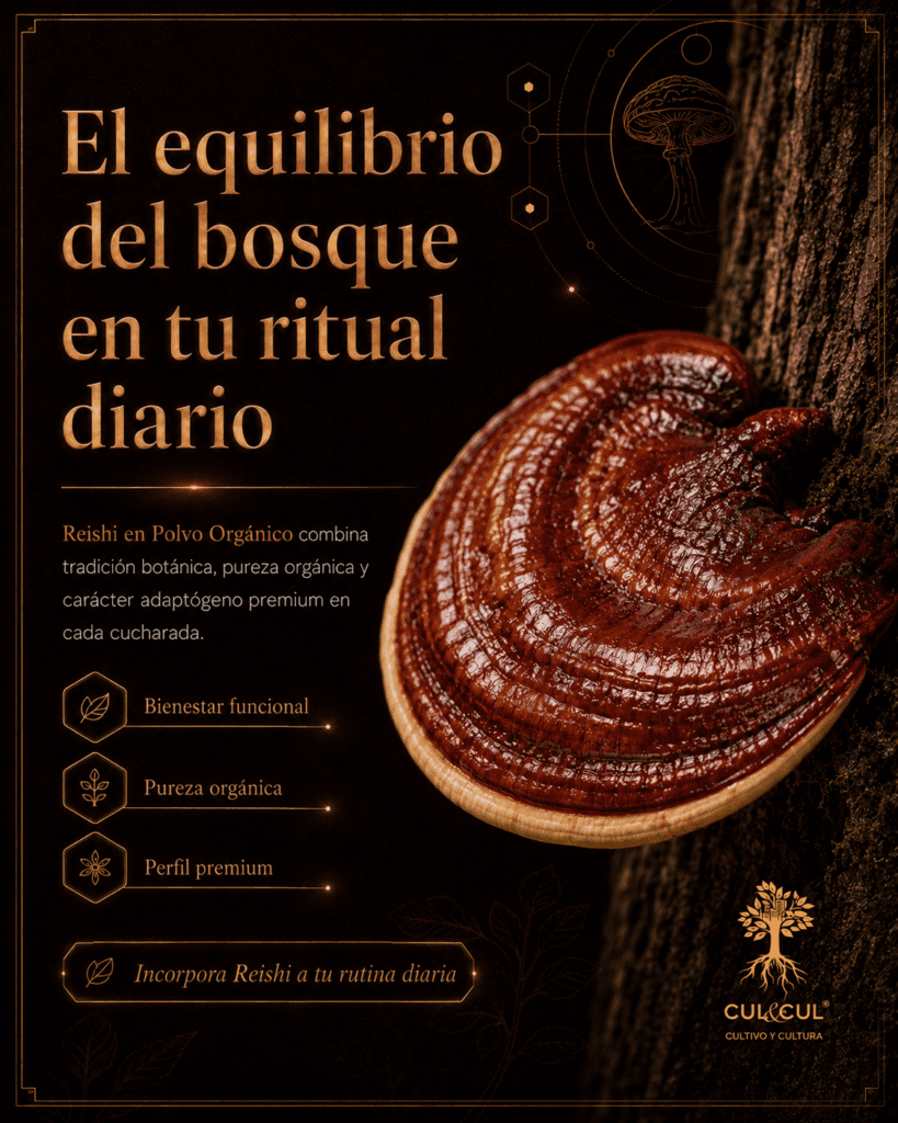Hongo Reishi (Ganoderma Lucidum)