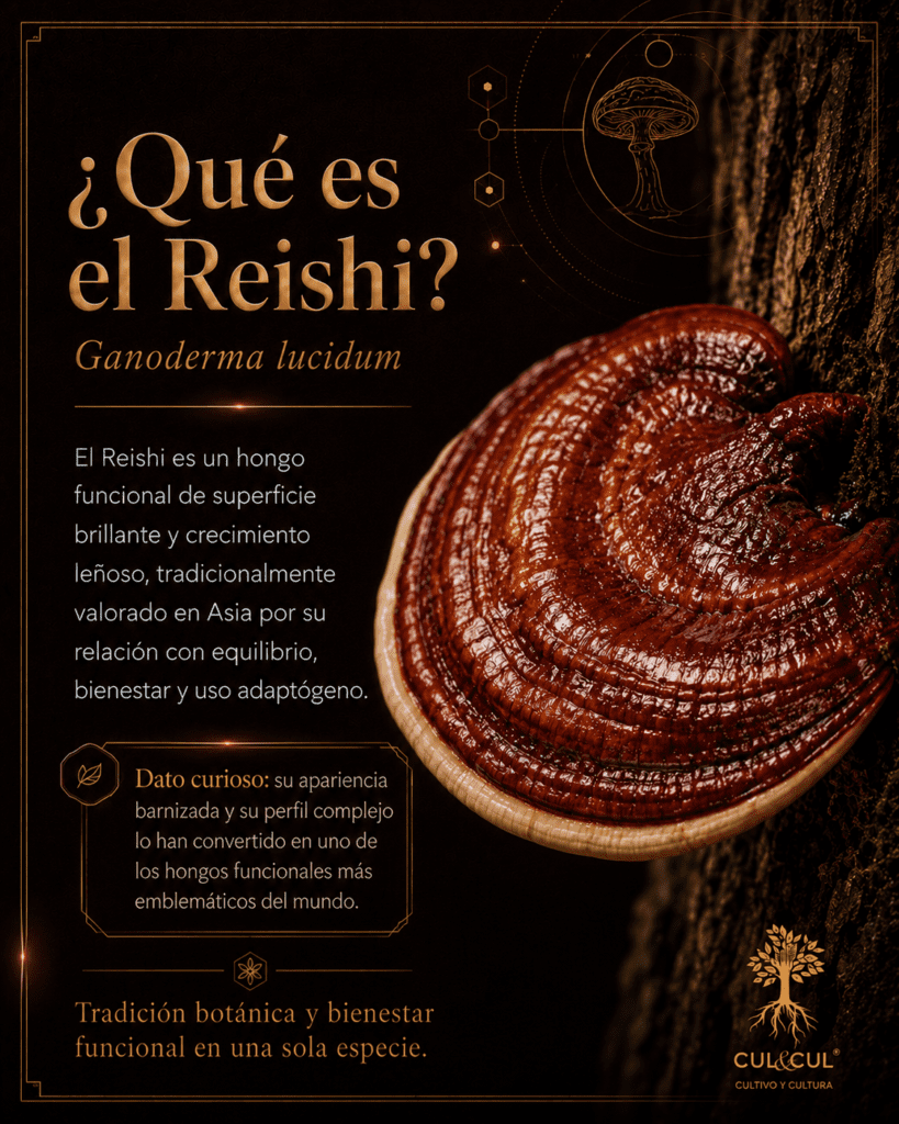 Hongo Reishi (Ganoderma Lucidum)