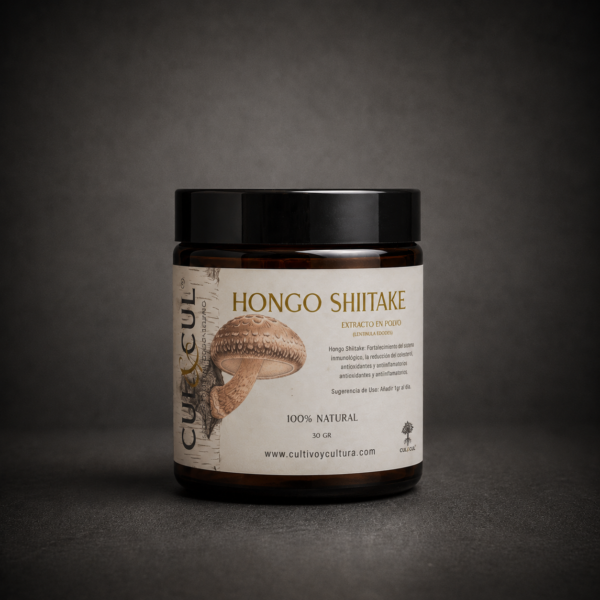 Hongo Shiitake (Lentinula Edodes)