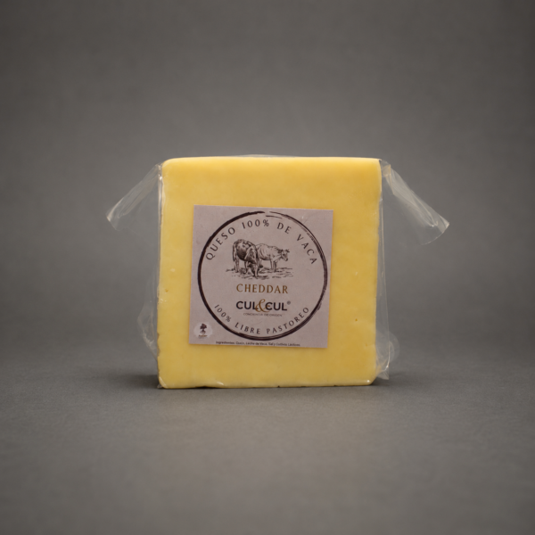 Queso Cheddar Jersey (Libre Pastoreo)