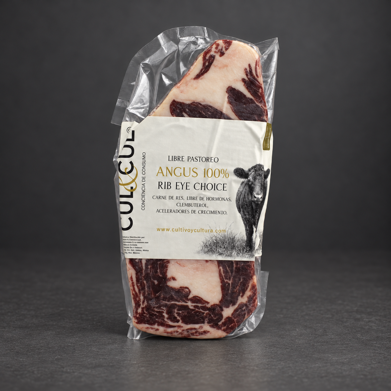 Rib Eye Choice Angus Libre Pastoreo