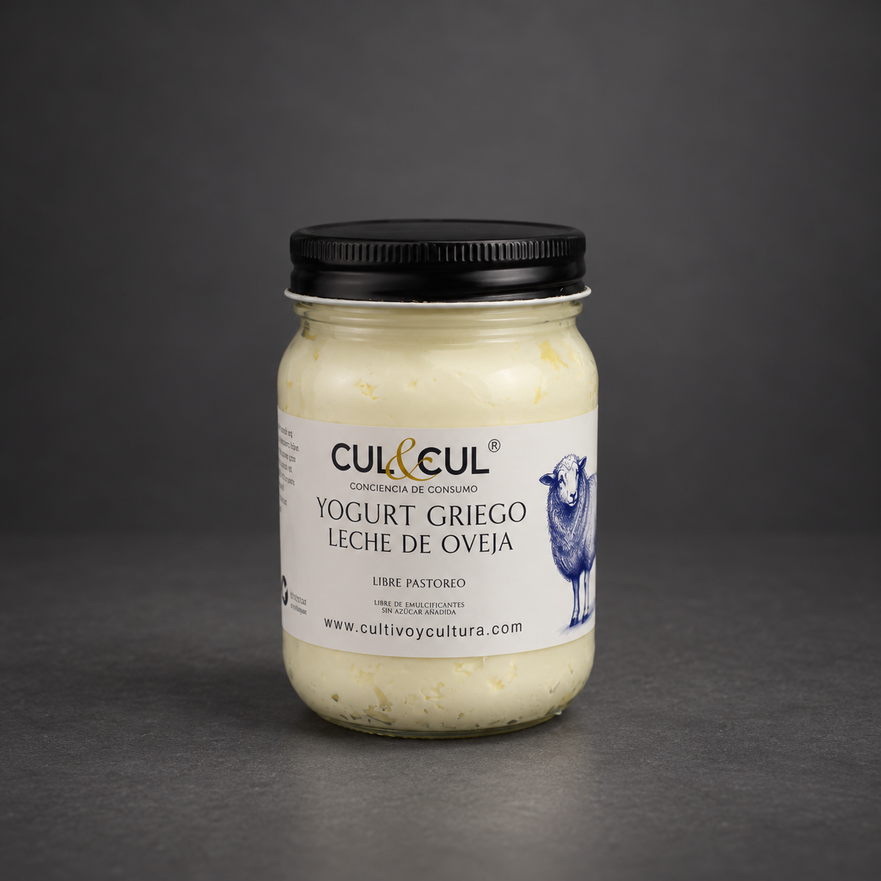 Yogurt Griego de Oveja Libre Pastoreo